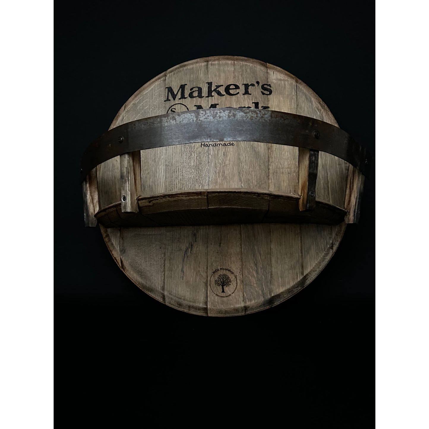 Whiskey Barrel Shelf | Whiskey Barrel Lid