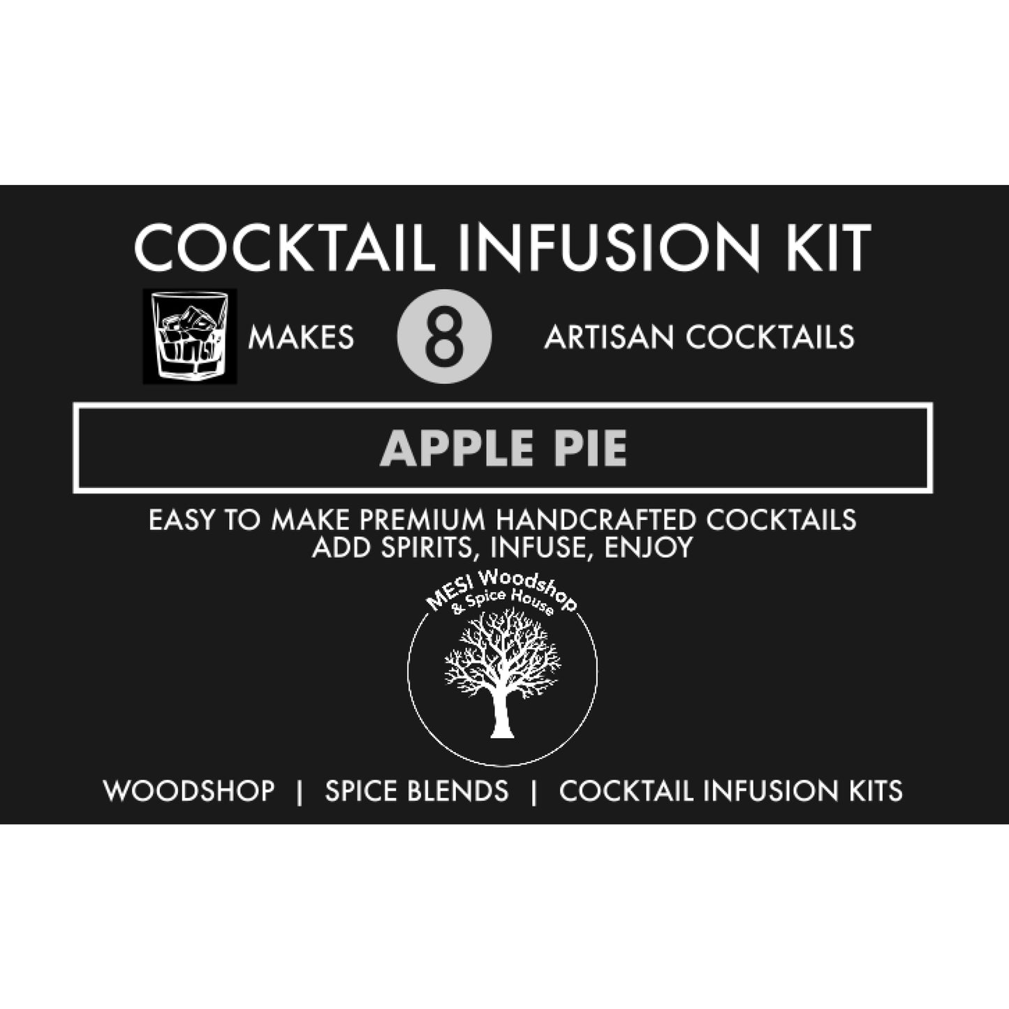 Apple Pie Cocktail Infusion Kit
