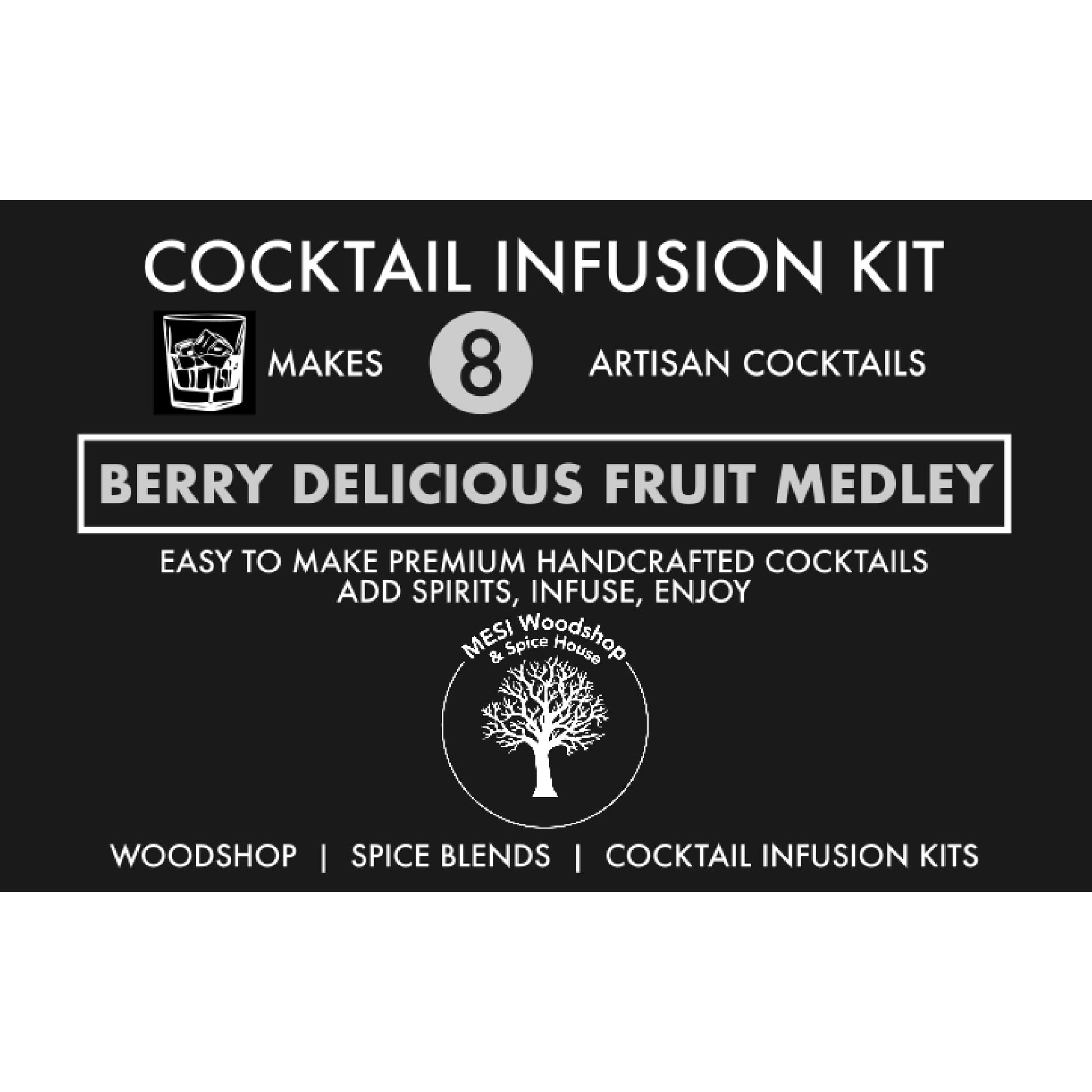 Berry Delicious Fruit Medley Cocktail Infusion Kit