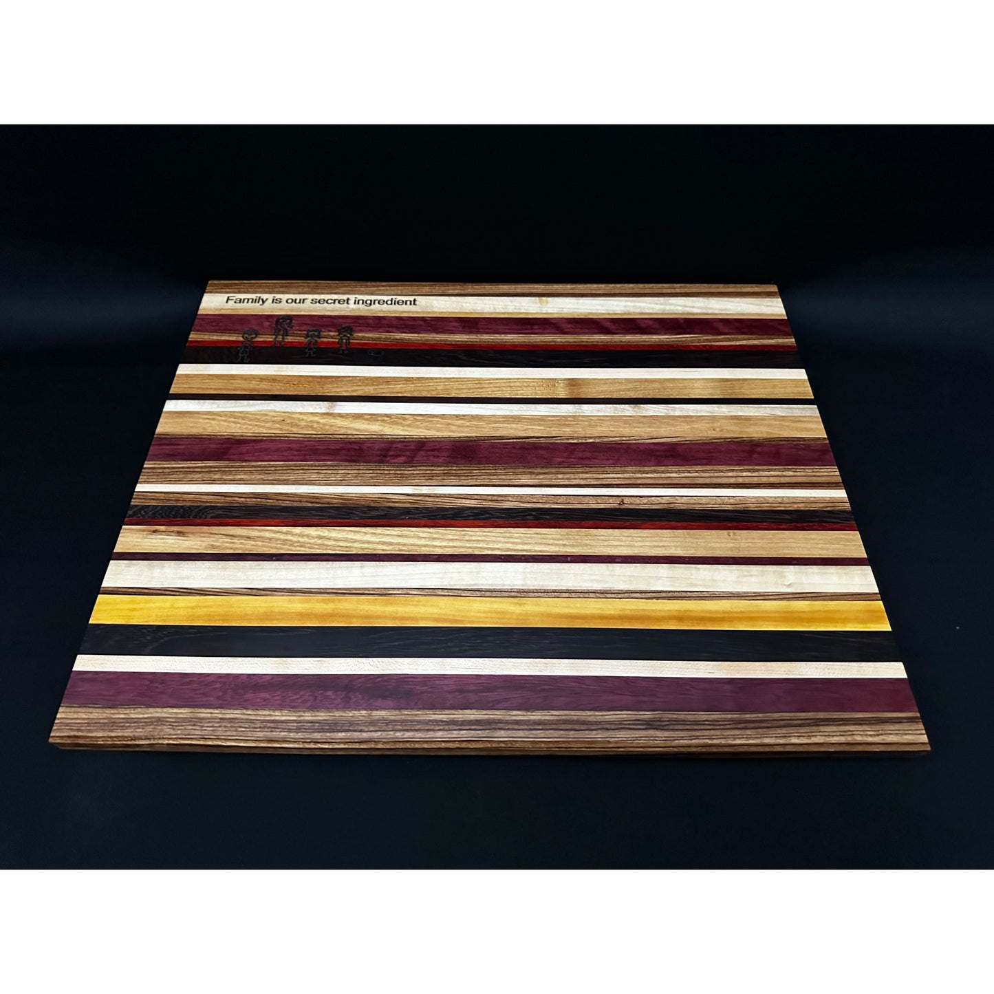 Cutting Board | Serving Tray | Non-slip | Hardwood