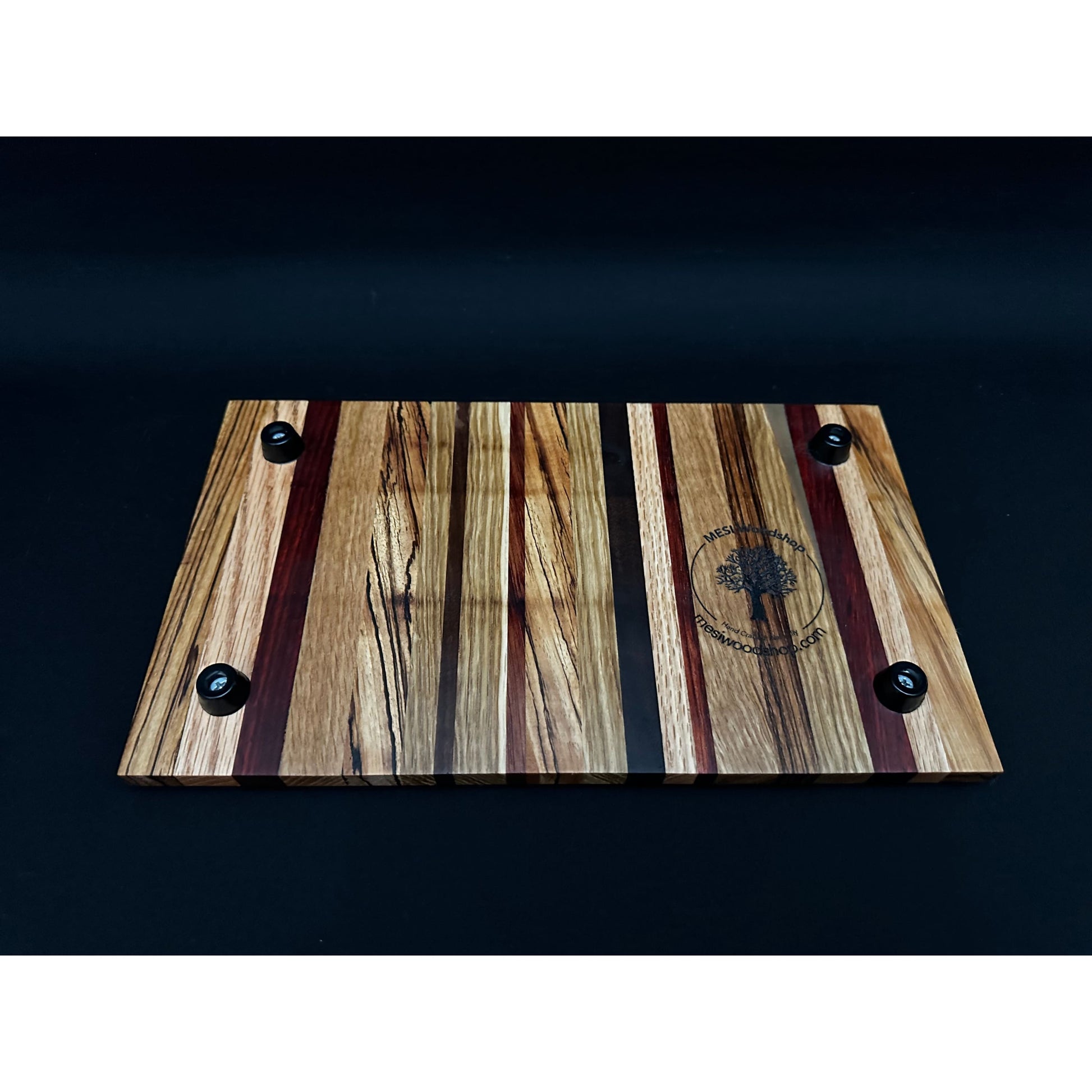 Cutting Board | Serving Tray | Non-slip | Hardwood