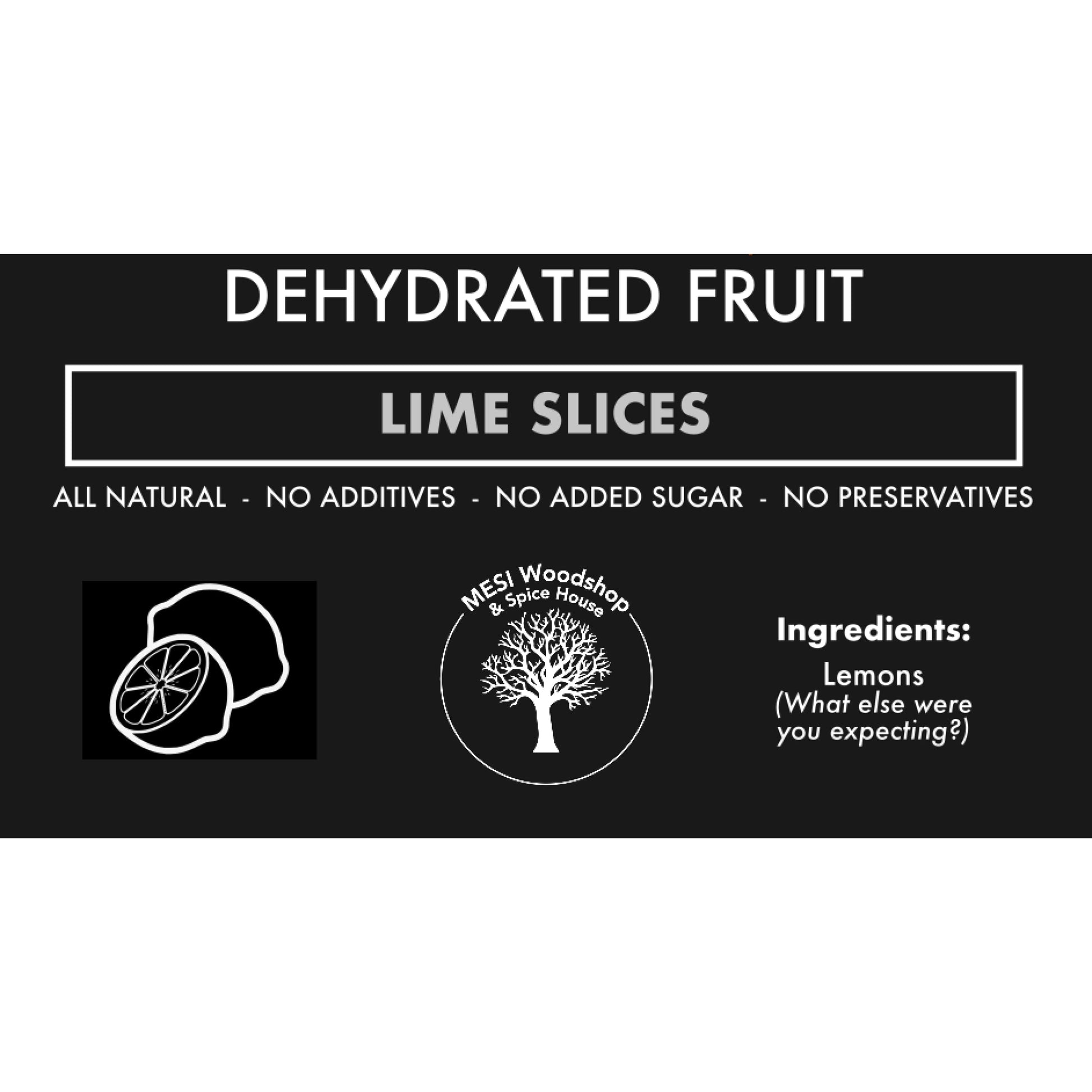 Lime Slices_Dehydrated Fruit