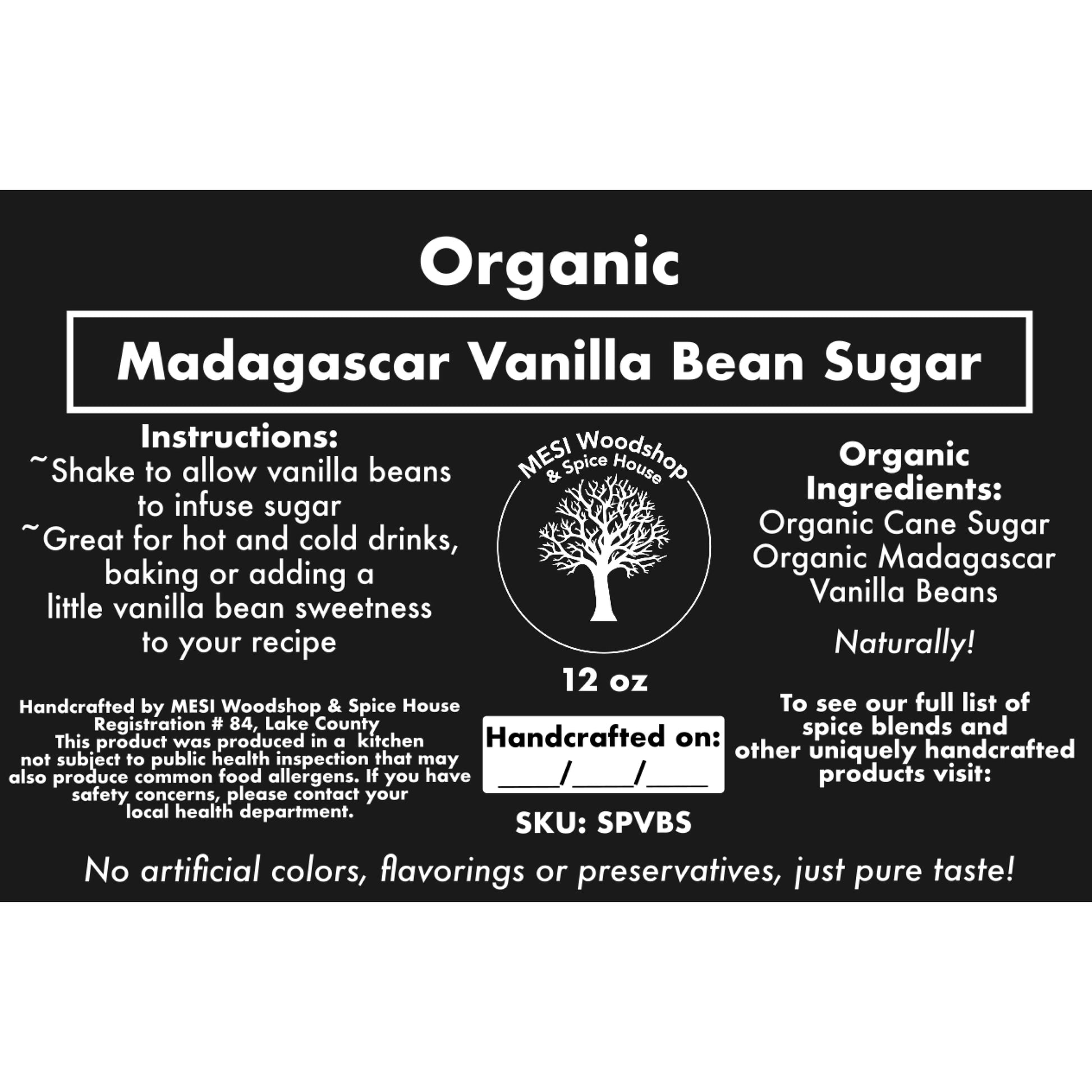 Organic Espresso Bean Sugar