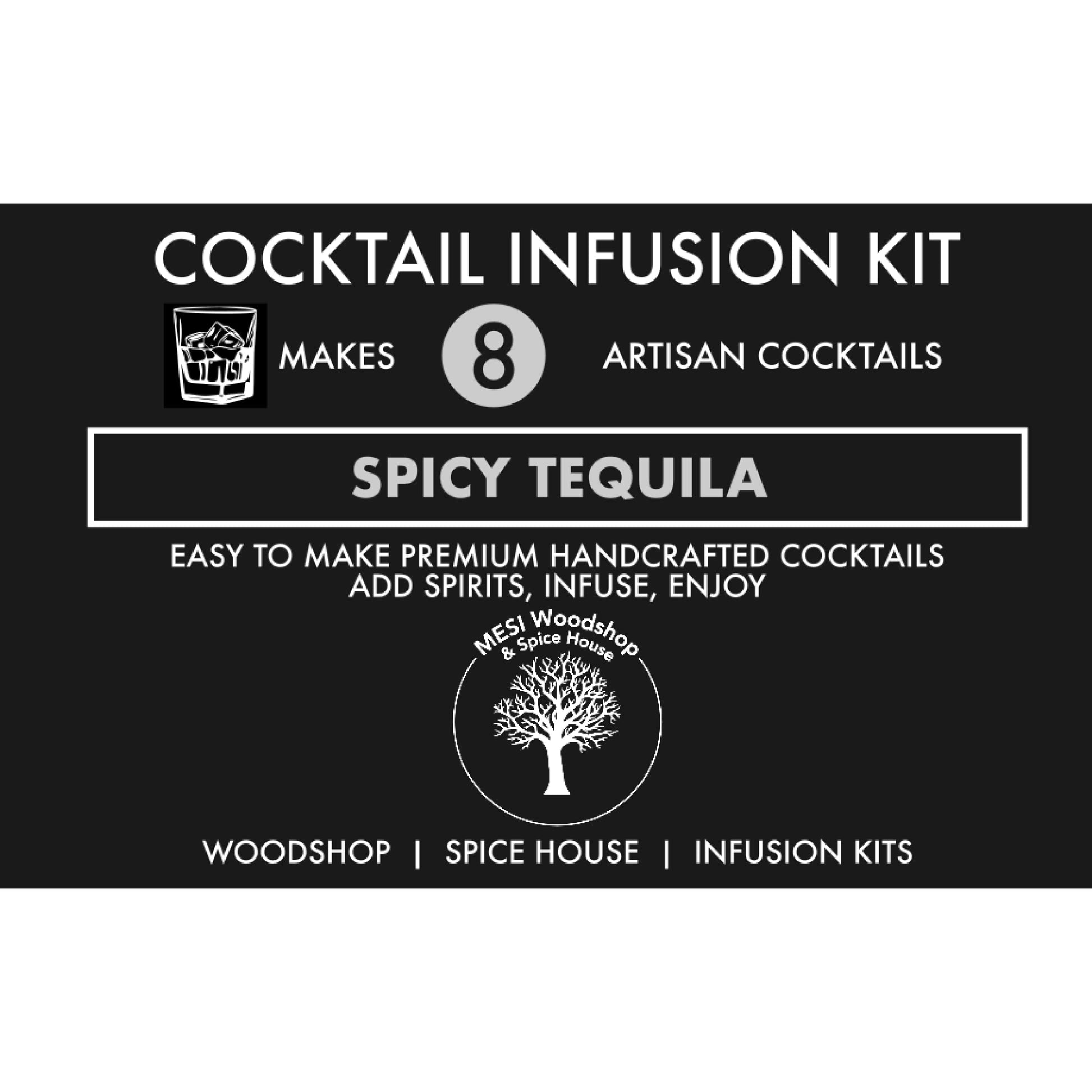 Spicy Tequila Cocktail Infusion Kit