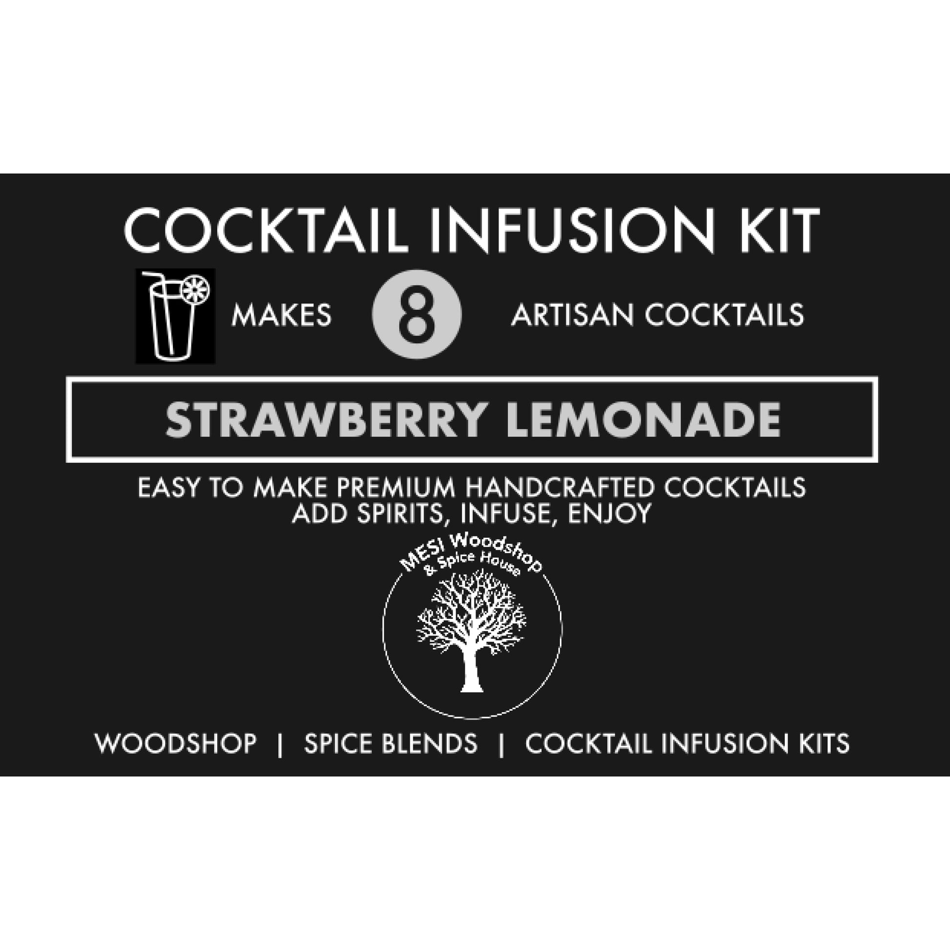 Strawberry Lemonade Cocktail Infusion Kit