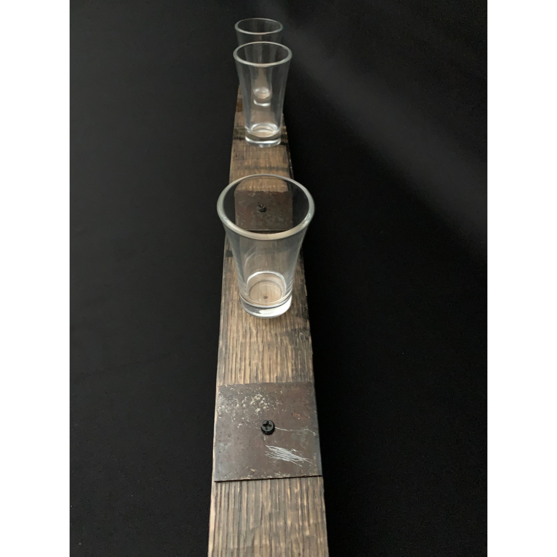 Whiskey Barrel Stave Shot Glass
