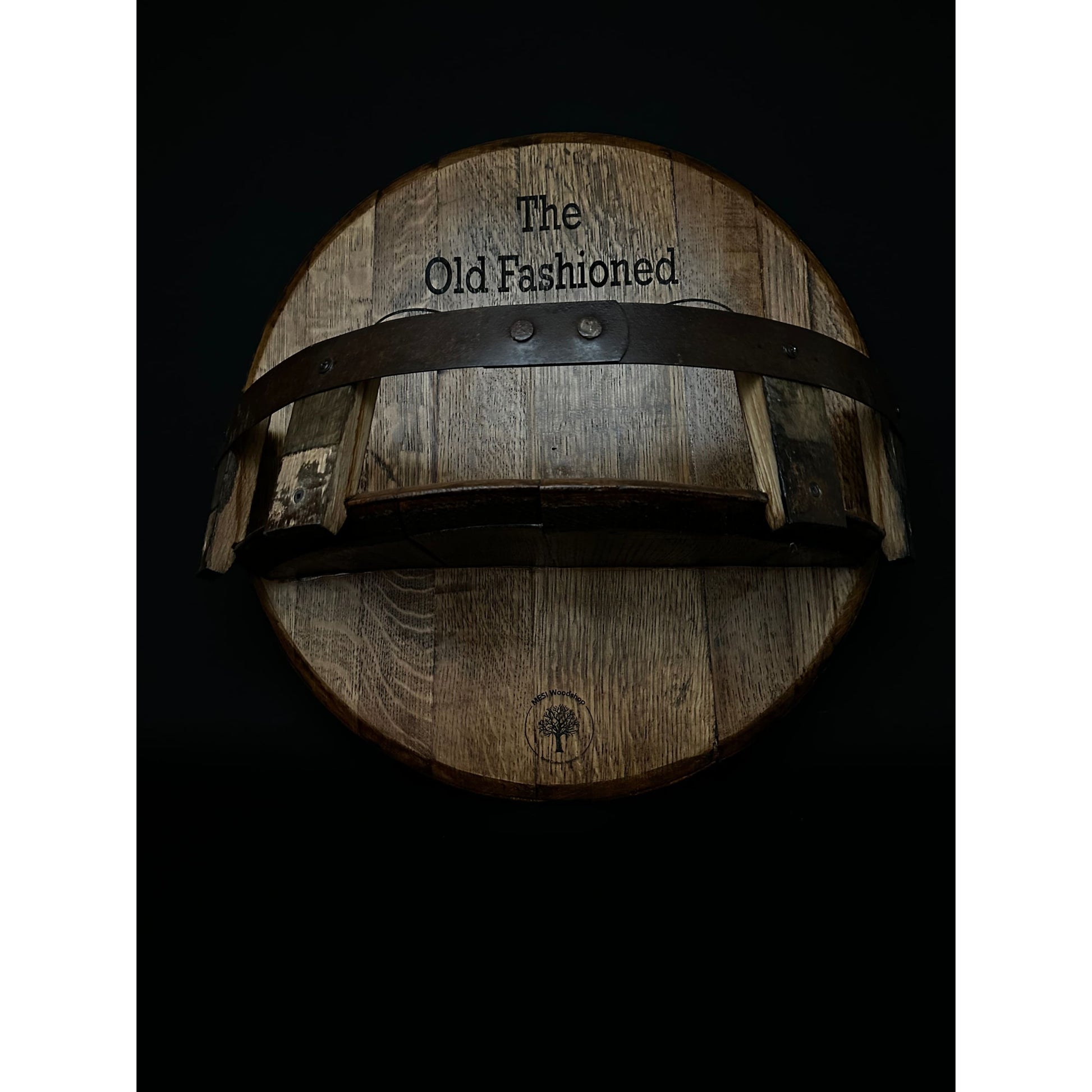 Shelf | Whiskey Barrel Lid