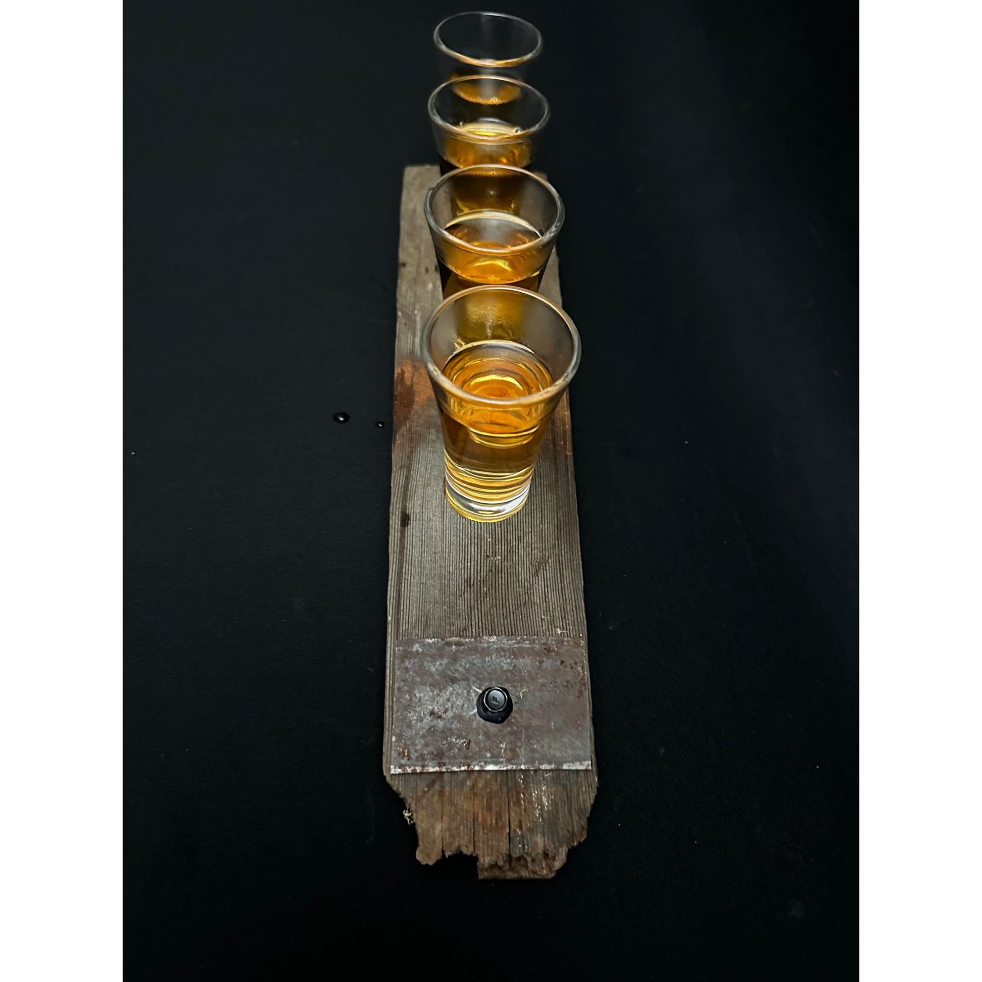 Whiskey Barrel Shot Glass Flight