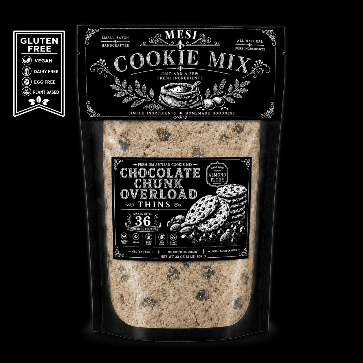 Gluten Free Chocolate Chip Cookie Mix