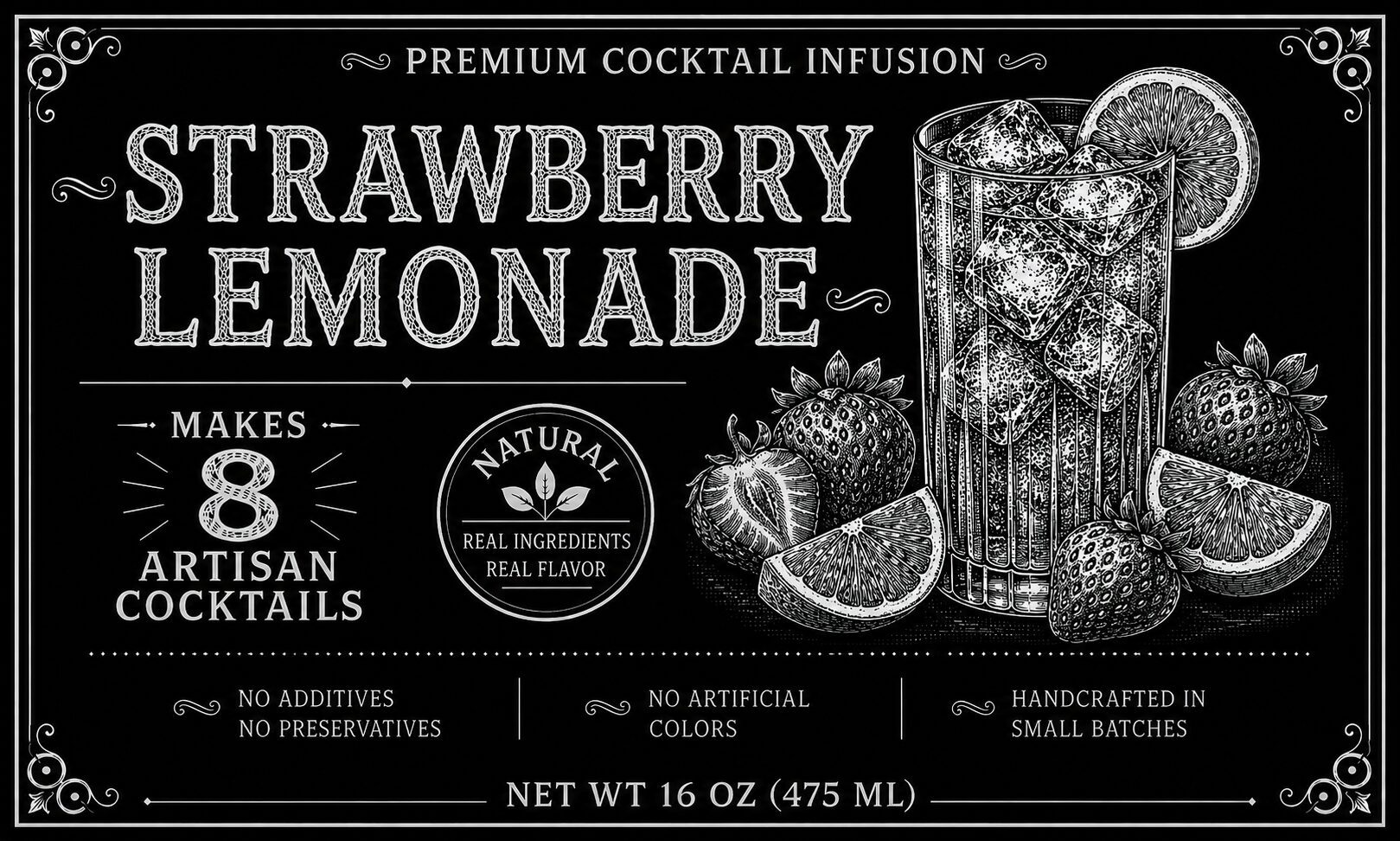 Strawberry Lemonade Cocktail