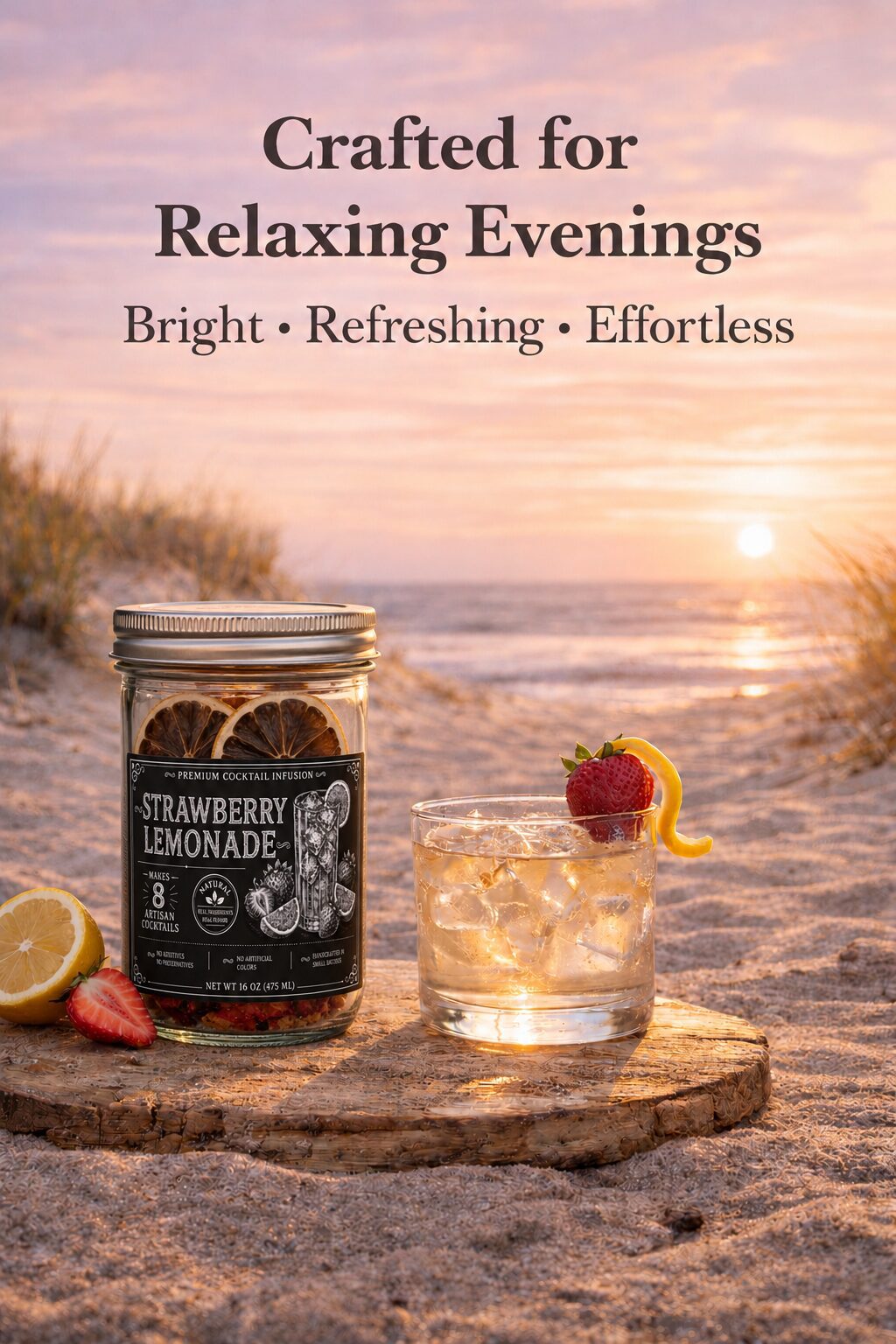Strawberry Lemonade Cocktail
