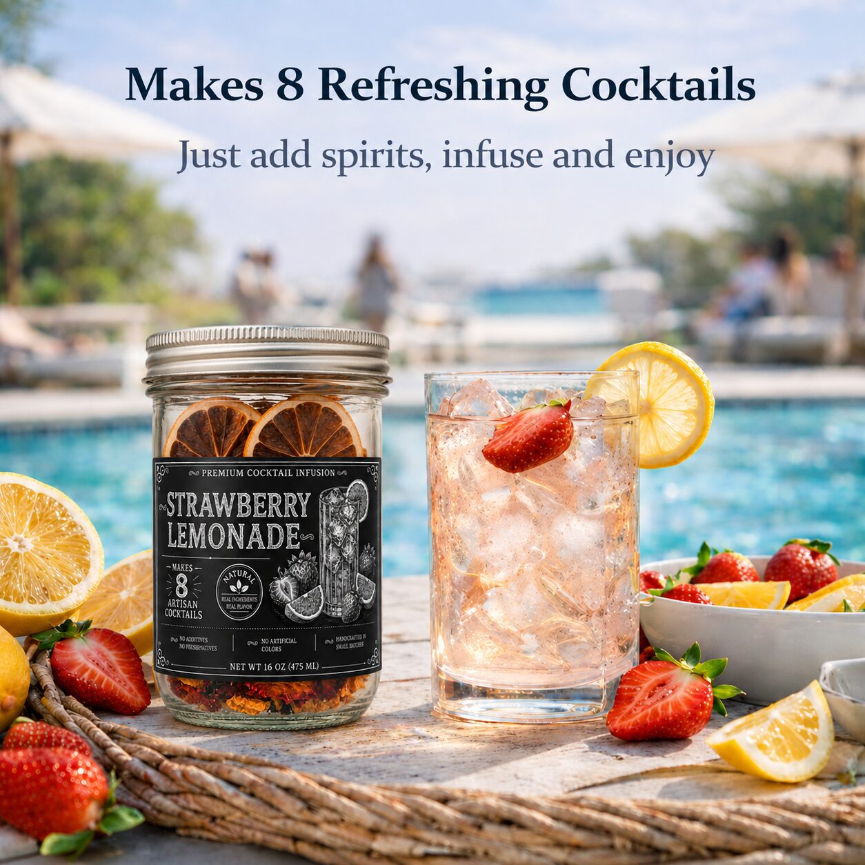 Strawberry Lemonade Cocktail