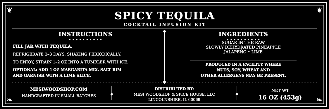 Spicy Tequila Cocktail