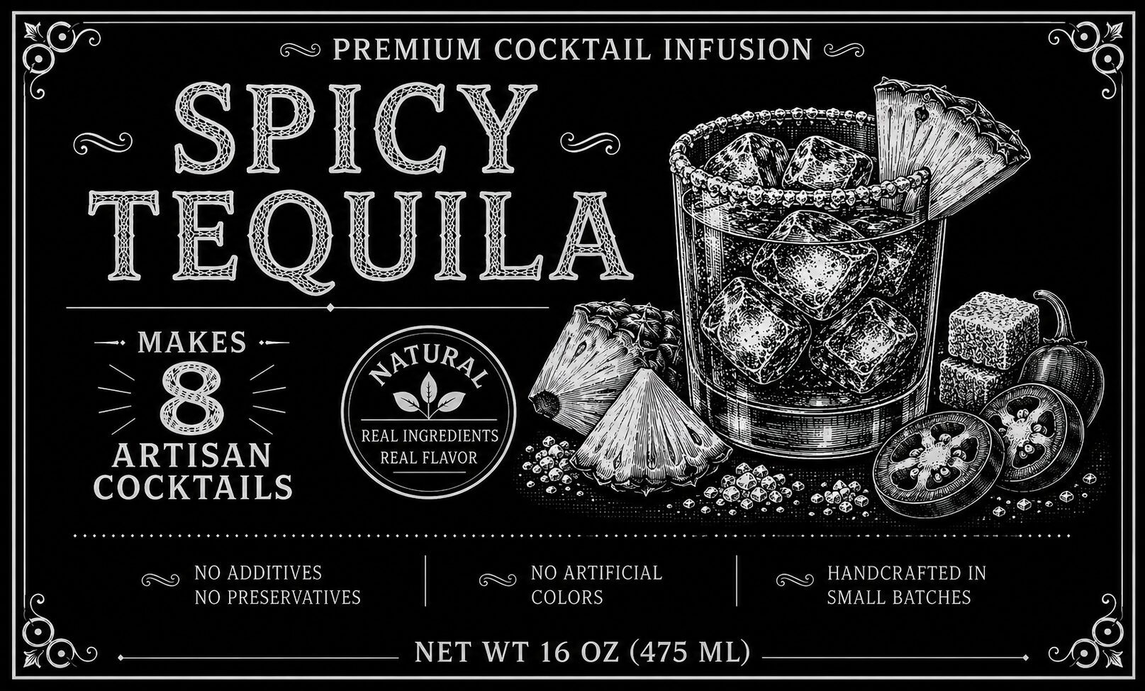 Spicy Tequila Cocktail