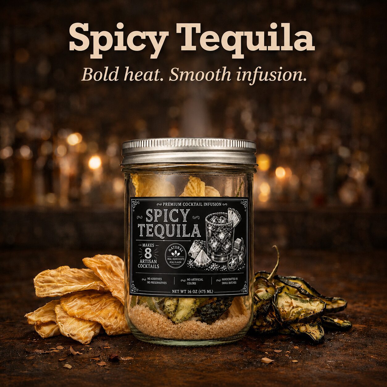 Spicy Tequila Cocktail