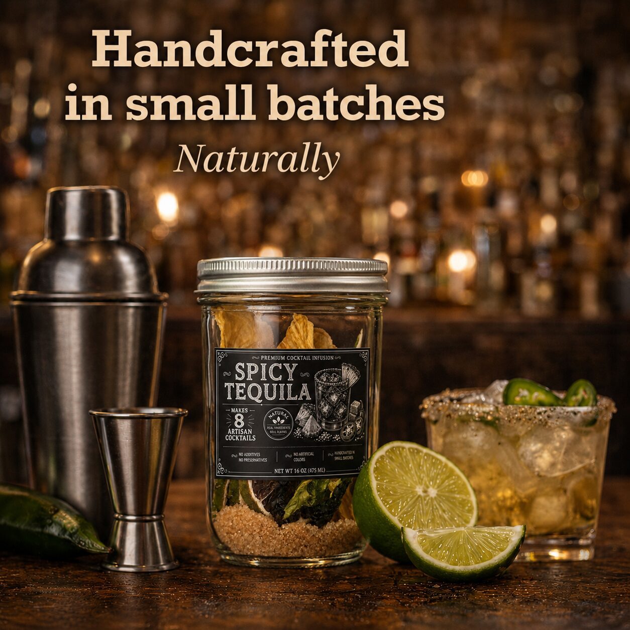 Spicy Tequila Cocktail