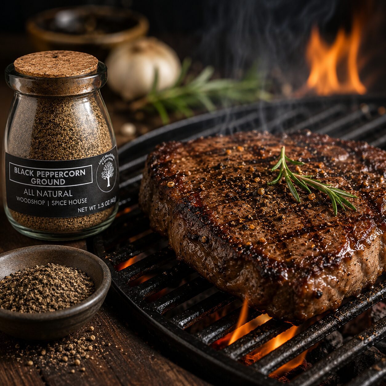 Ground Black Pepper