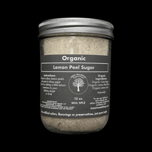 Organic Lemon Peel Sugar