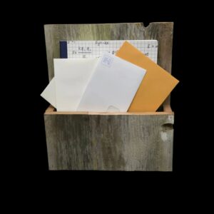 Barnwood Letter Holder
