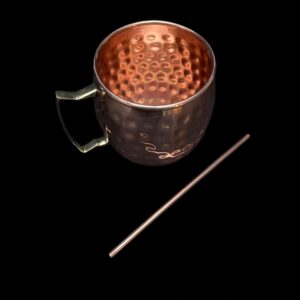 Hammered Copper Mug