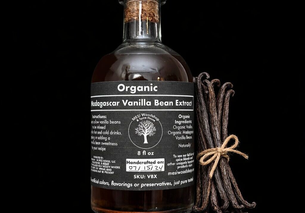 Madagascar Vanilla Bean Extract - Organic